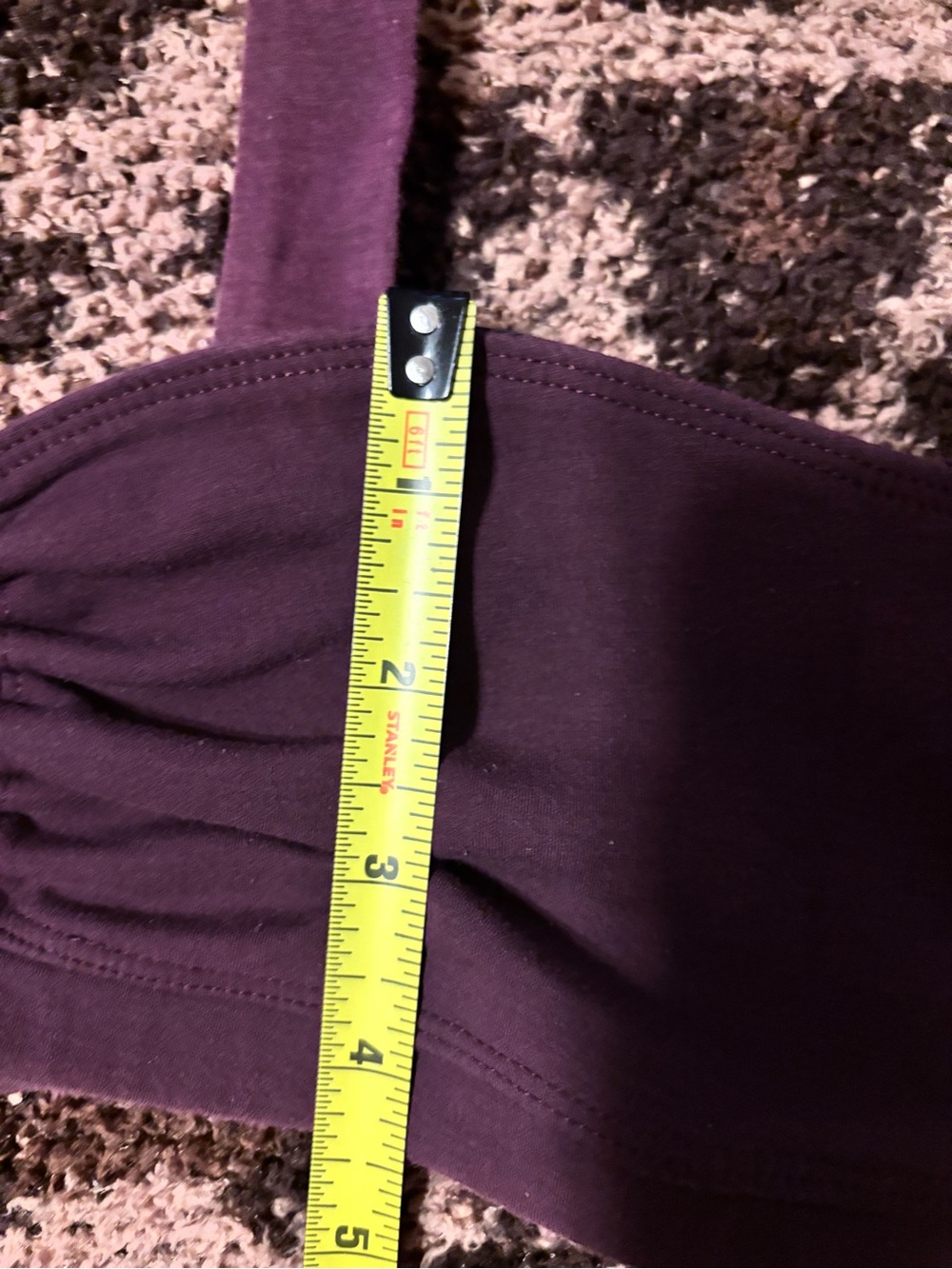 FP Movement by Free People Purple Twist-Front Sports Bra - Picture 6 of 6